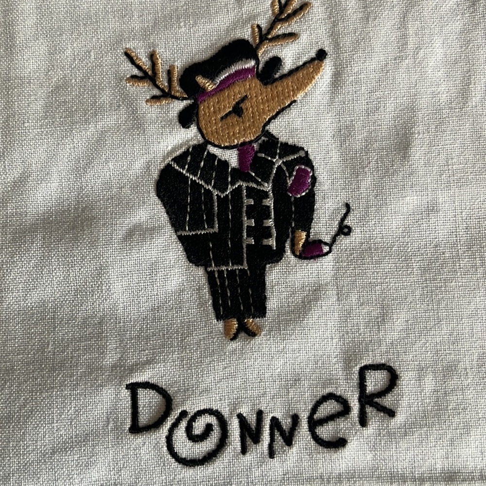 Pottery Barn Reindeer DONNER